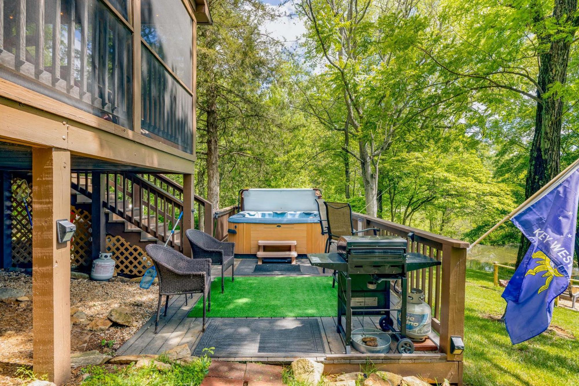 Waterfront Cabin 20 Mins To National Park & Massanutten! Stanardsville Εξωτερικό φωτογραφία